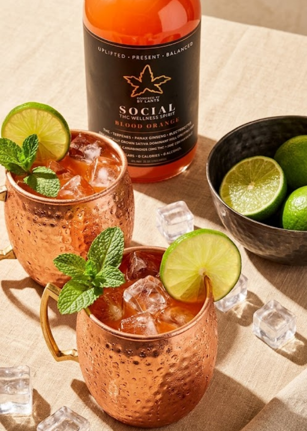 Blood Orange Moscow Mule