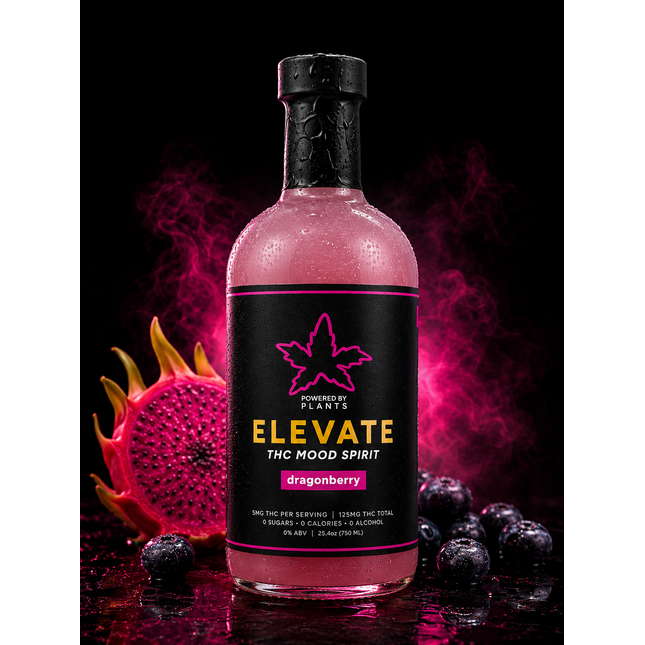 Elevate Dragonberry - Focus & Energy (750ml)