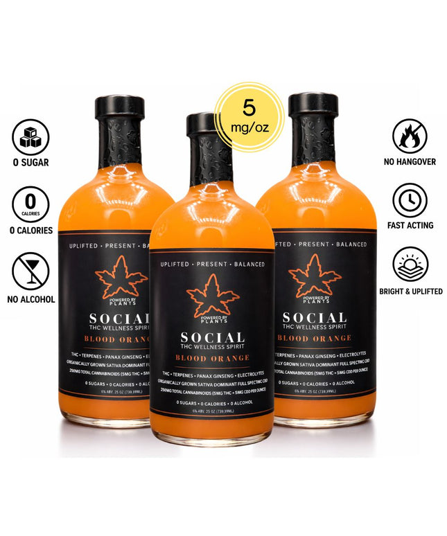 Social Blood Orange - Connection & Joy (750ml)