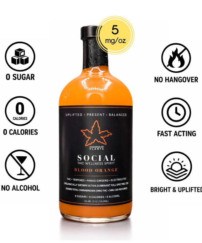 Social Blood Orange - Connection & Joy (750ml)