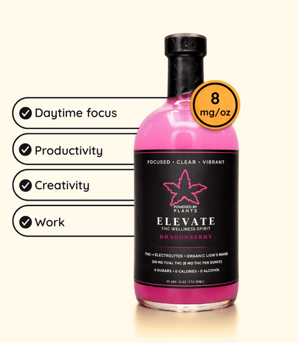 Elevate Dragonberry - Focus & Energy (750ml)