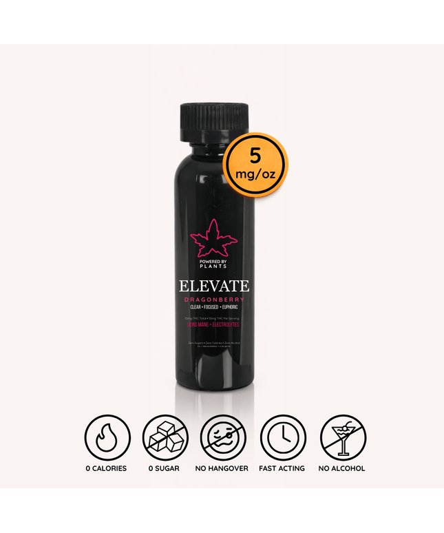 Elevate Dragonberry Mini - Focus & Energy (60ml)