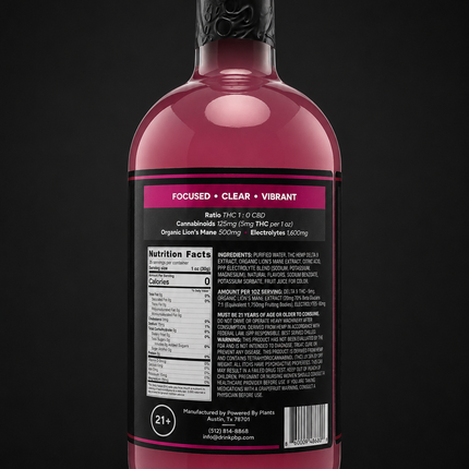 Elevate Dragonberry - Focus & Energy (750ml)