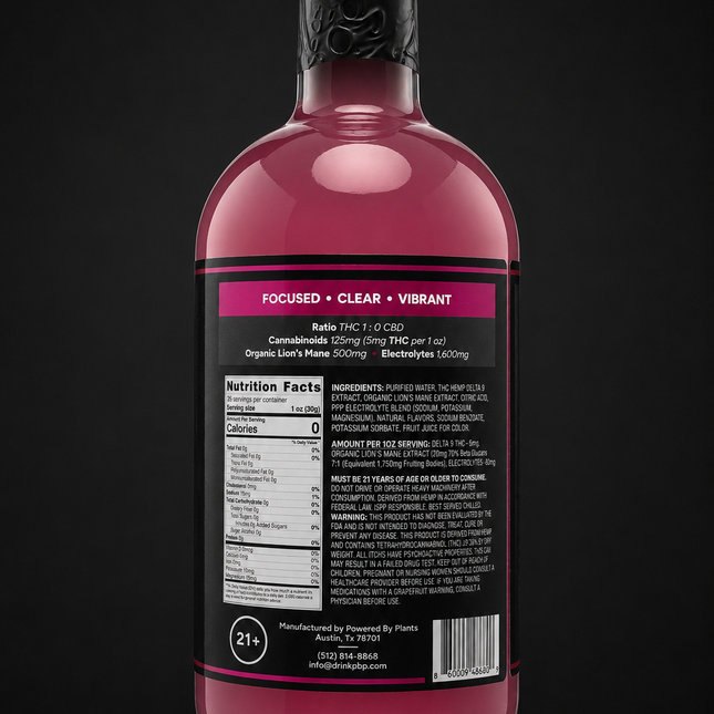 Elevate Dragonberry - Focus & Energy (750ml)