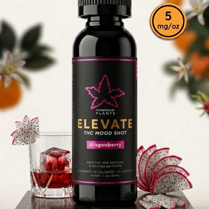 Elevate Dragonberry Mini - Focus & Energy (60ml)