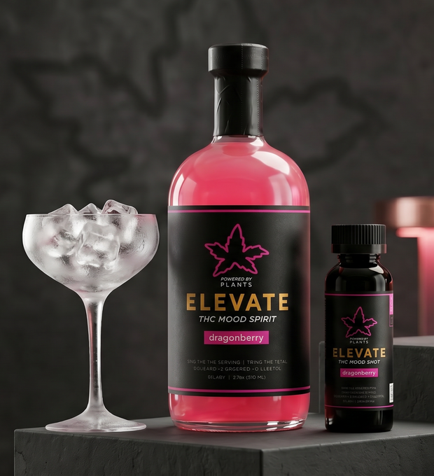 <h2>Focus & Energy</h2><h4>Elevate Dragonberry</h4><p>10mg THC per shot for Focus + Productivity</p>