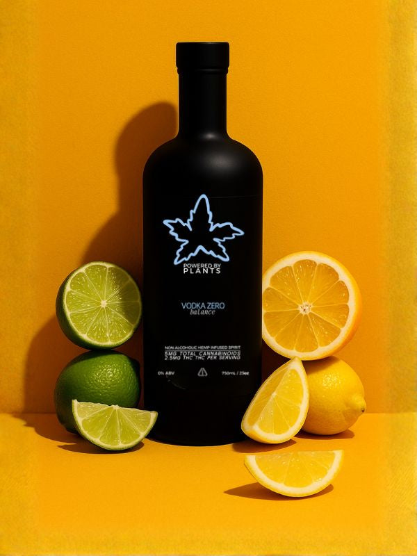 <h3>Vodka Zero </h3><p>5mg THC per shot of Balanced Buzz</p>