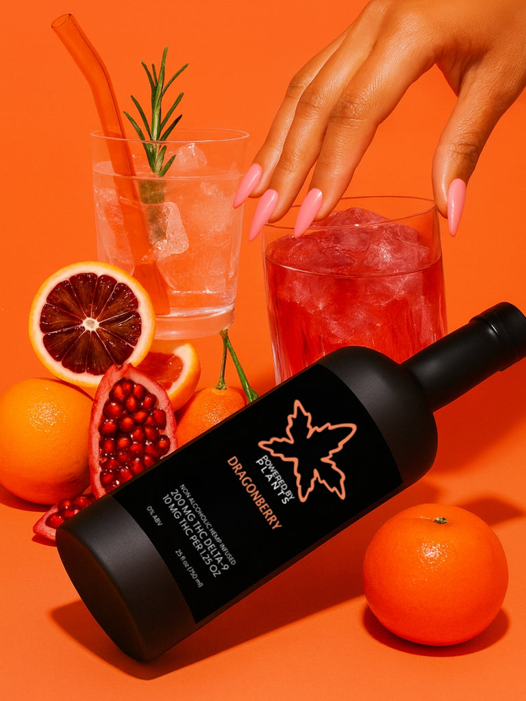 dragonberry flavored beverage powered by plants