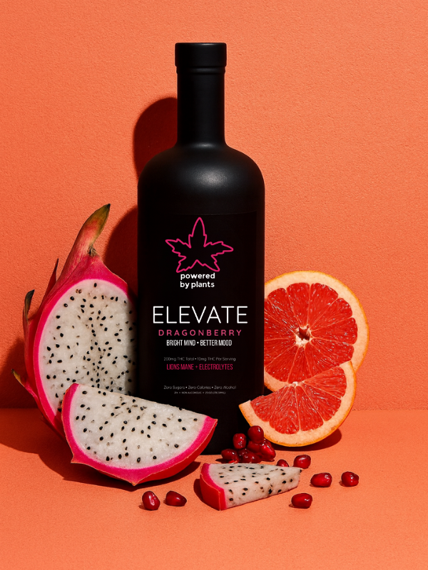 <h3>Elevate Dragonberry</h3><h4>Focus & Energy</h4><p>10mg THC per shot for Focus + Productivity</p>